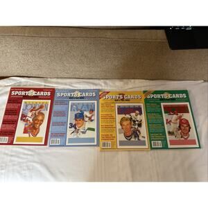 ALLAN KAYE’S SPORTS CARDS 1991 OCT/NOV & 1992 DEC/JAN 4 ISSUES
